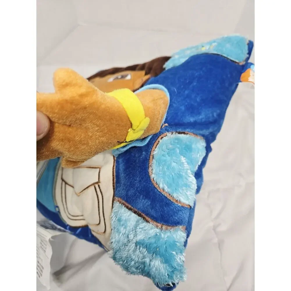 Go Diego Go! 2007 Nick Jr. Plush 3D Pillow Stuffed Dora Vtg Retired Discontinue